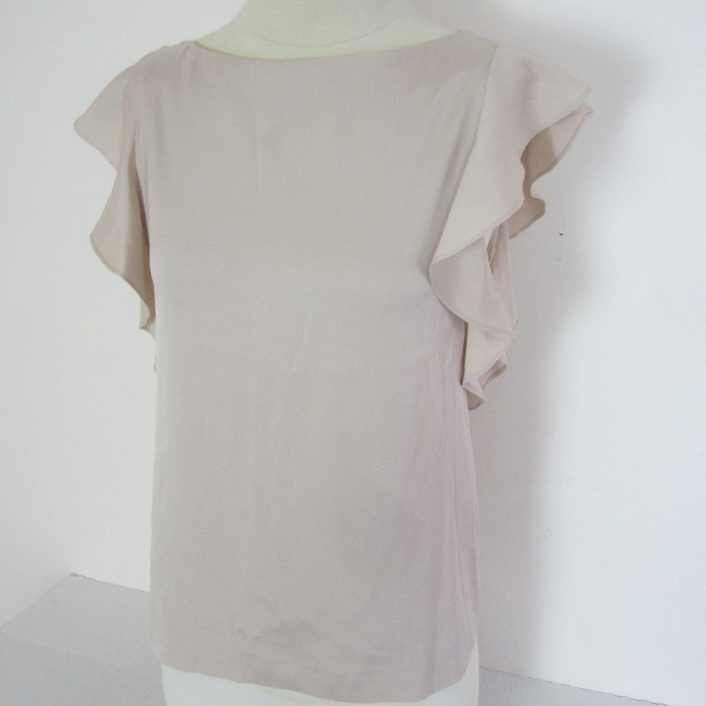 Theory 100% Silk Pullover Blouse Women's S